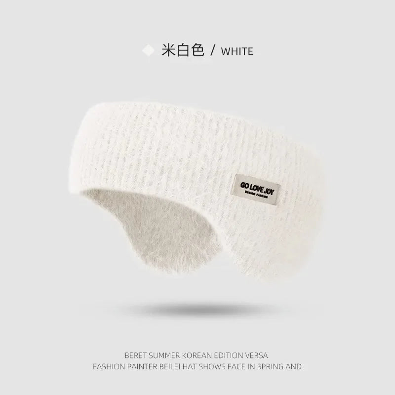 Winter Ear Warmer Earmuffs Headband Cute Hair Bands Outdoor Skiing Sport Thick Hairband For Women Men Headscarf Hair Accessories