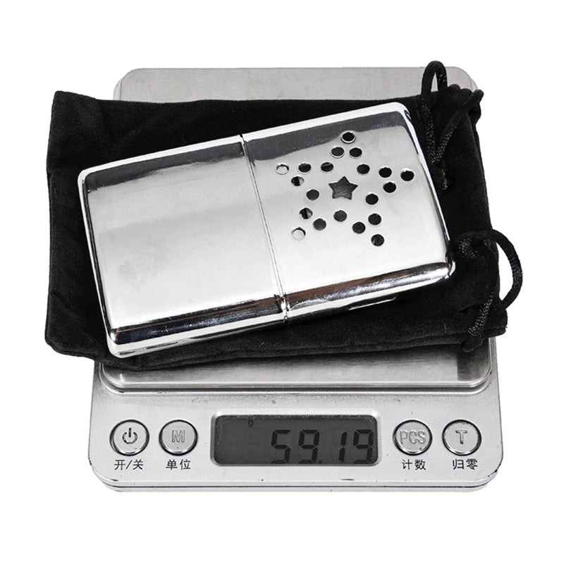 Mini Refillable Pocket Heater Mini Reusable Hand Warmer Zinc Alloy Small Warmer Burner for Camping Skiing Fishing  Drop Shipping