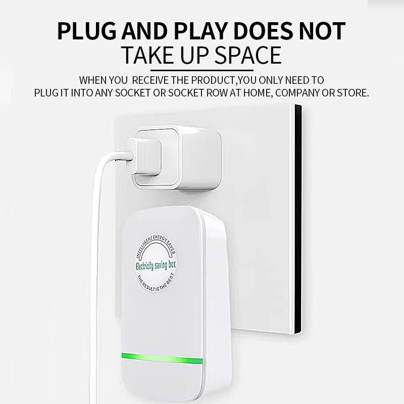 Green Energy-saving Electrical Socket Adapter Compatible with USA and Europe