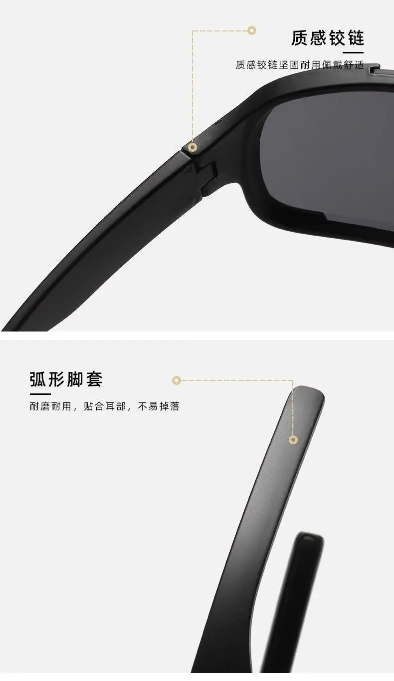 New Y2K Style Cycling Sunglasses Windproof Glasses for Men Women Retro-Reflective Sheeting Lens Road Riding Sport Glasses