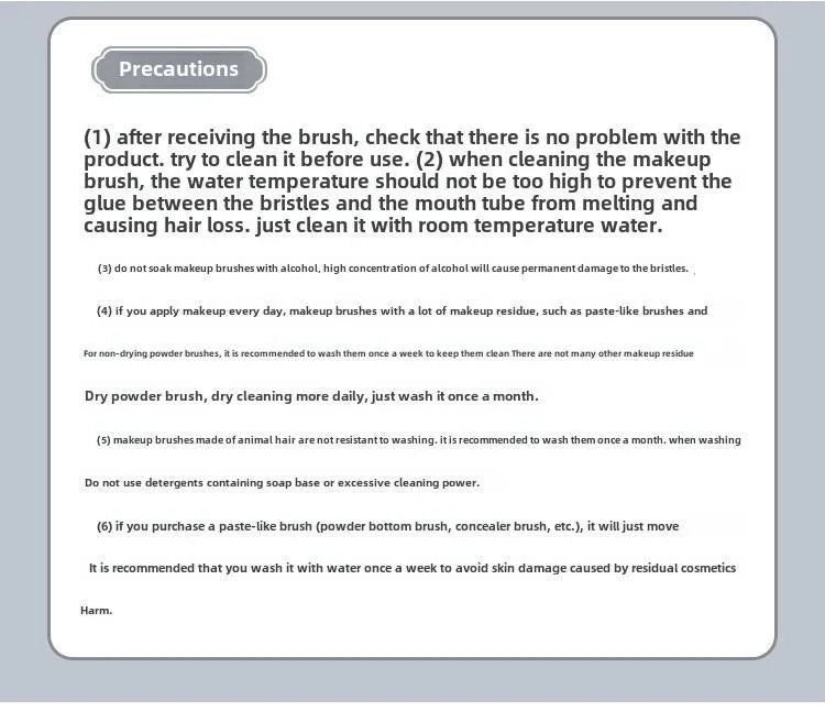 Beauty makeup tools one-word foundation brush do not eat powder flat head base makeup brush makeup brush