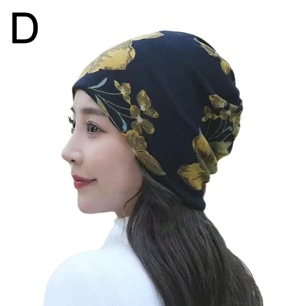 Winter Women Hat Warm Beanie Hats Cap Turban Tube Bandana Headband Scarf Headwear Neck Outdoor Head Kerchief Face Collar Wa C1B1
