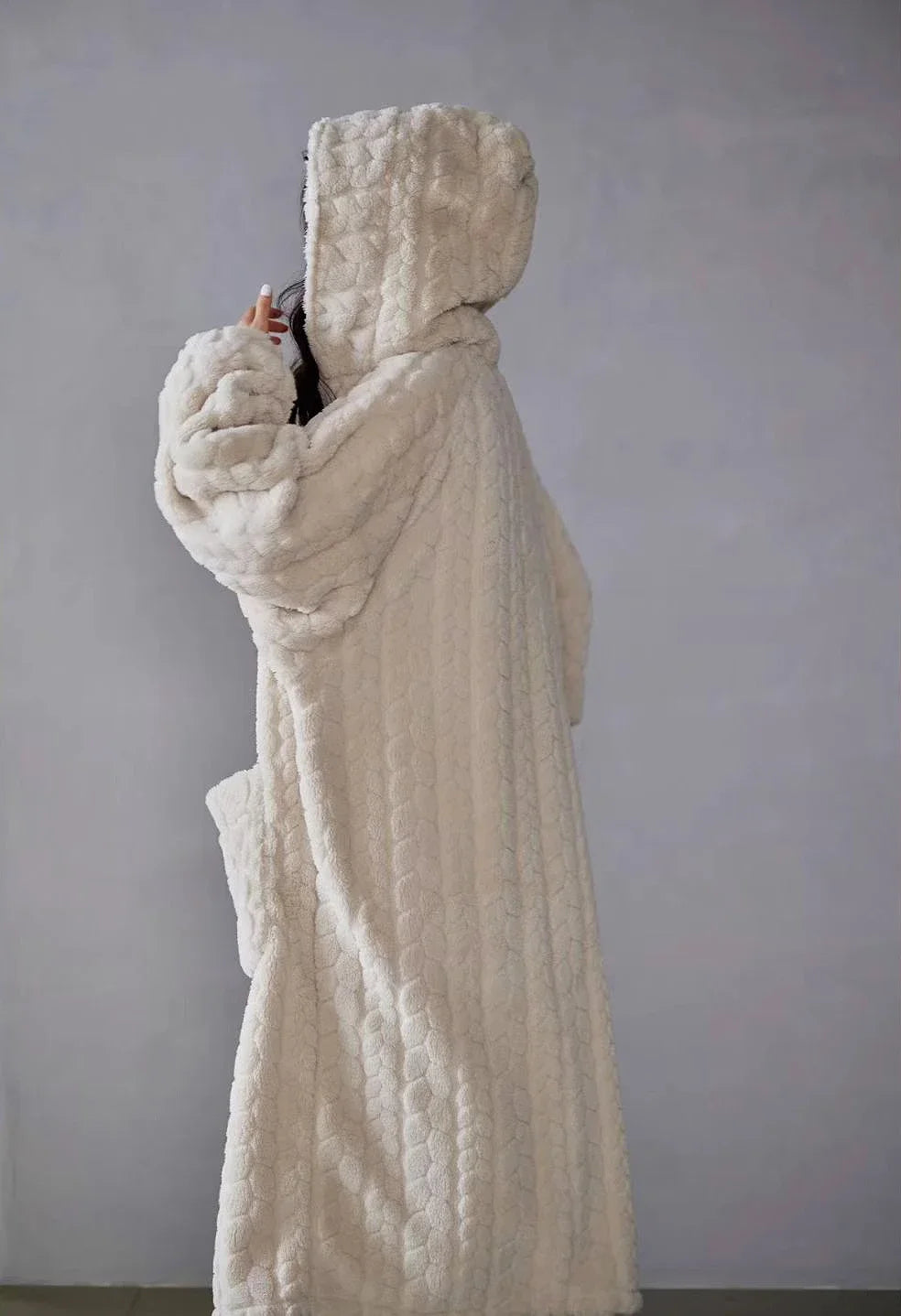 2025 Winter Robe For Women Sweet Elegant Jacquard Fashion Homewear Sleepwear Loungewear Christmas Night Warm Comfy Long Bathrobe