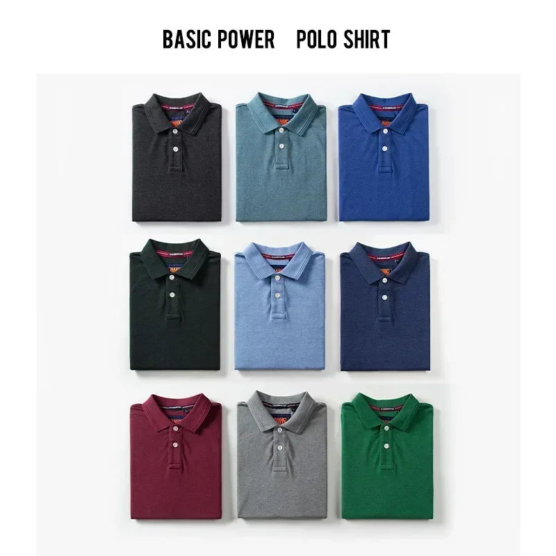 Shirts for Men 2025 Streetwear Fashion Summer Men Lapel Cotton Golf Wear Tops Luxury Polos Oversized Shirts and Blouses T-shirts