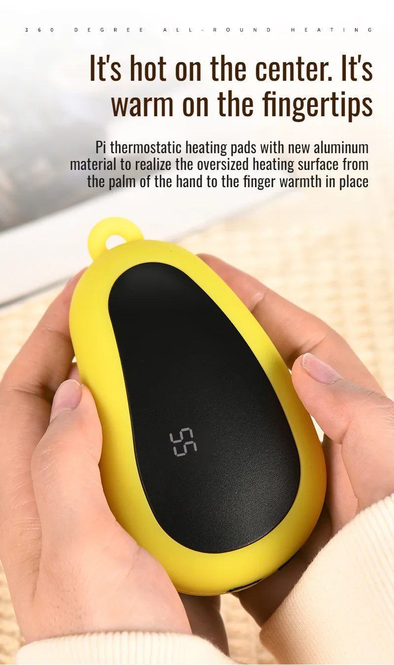 Mini Usb Hand Warmer Essential Antifreezing Heating Hand Warmer Continuous Warming Mini Hand Warmer