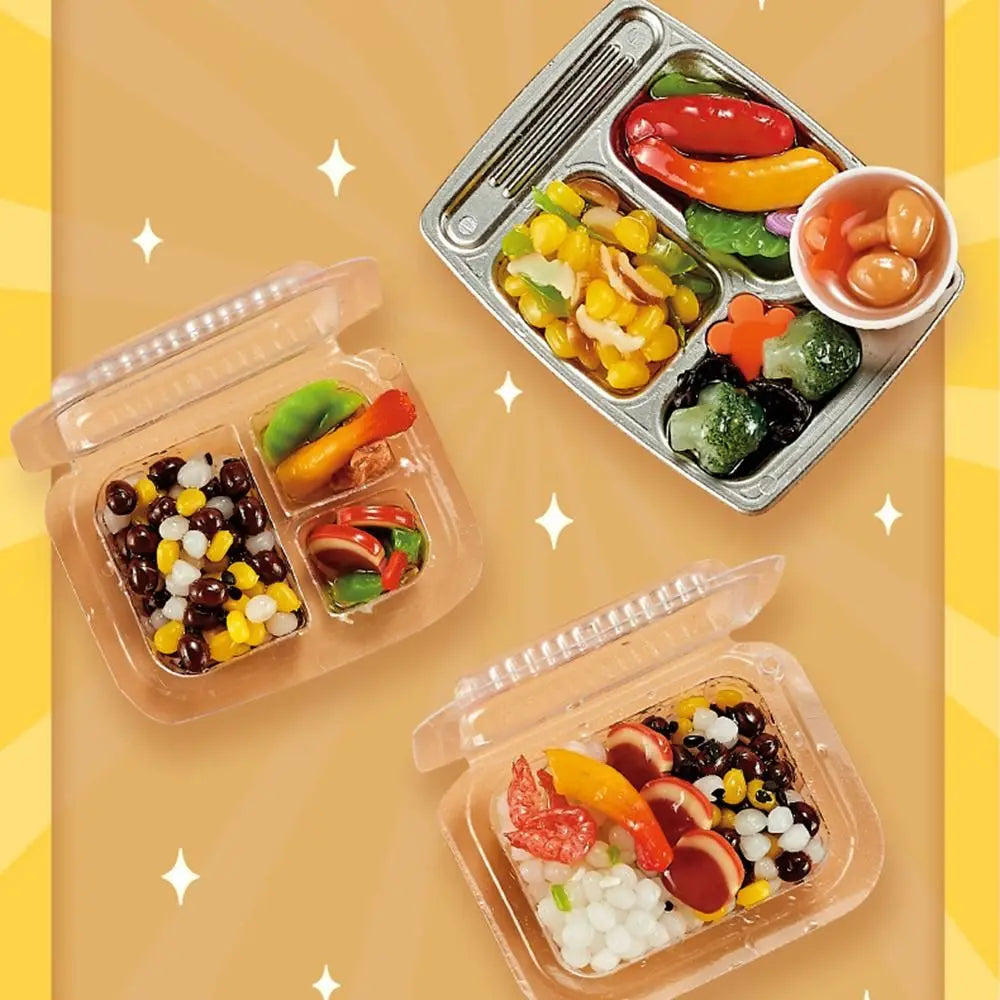 3D Pretend Play Kitchen Toys DIY Creative Cooking Interactive Toys Funny Reusable Mini Fast Food Model Toy Toddlers Girls Boys