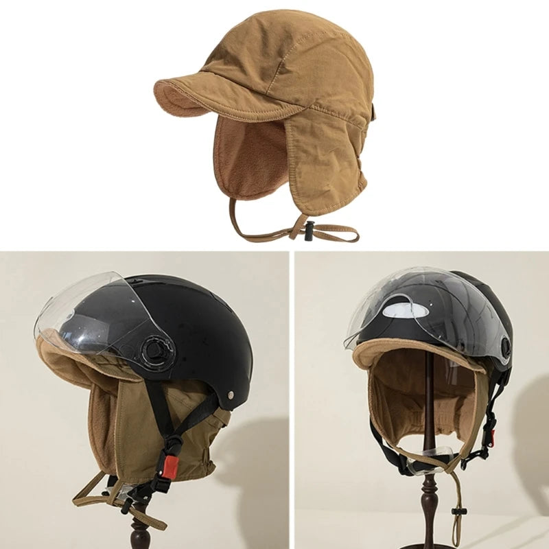 Skiing Winter Hat Outdoor Cycling Hat Trendy Portable Hat Personality Hat for Men And Women In Cold Weather