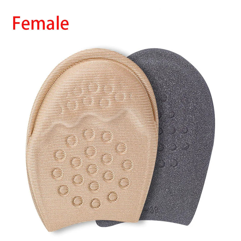 Women Men Pain Relief Forefoot Insert Half Insoles Non-slip Sole Shoe Cushion Reduce Padded Front Foot Pads for Shoes Inserts