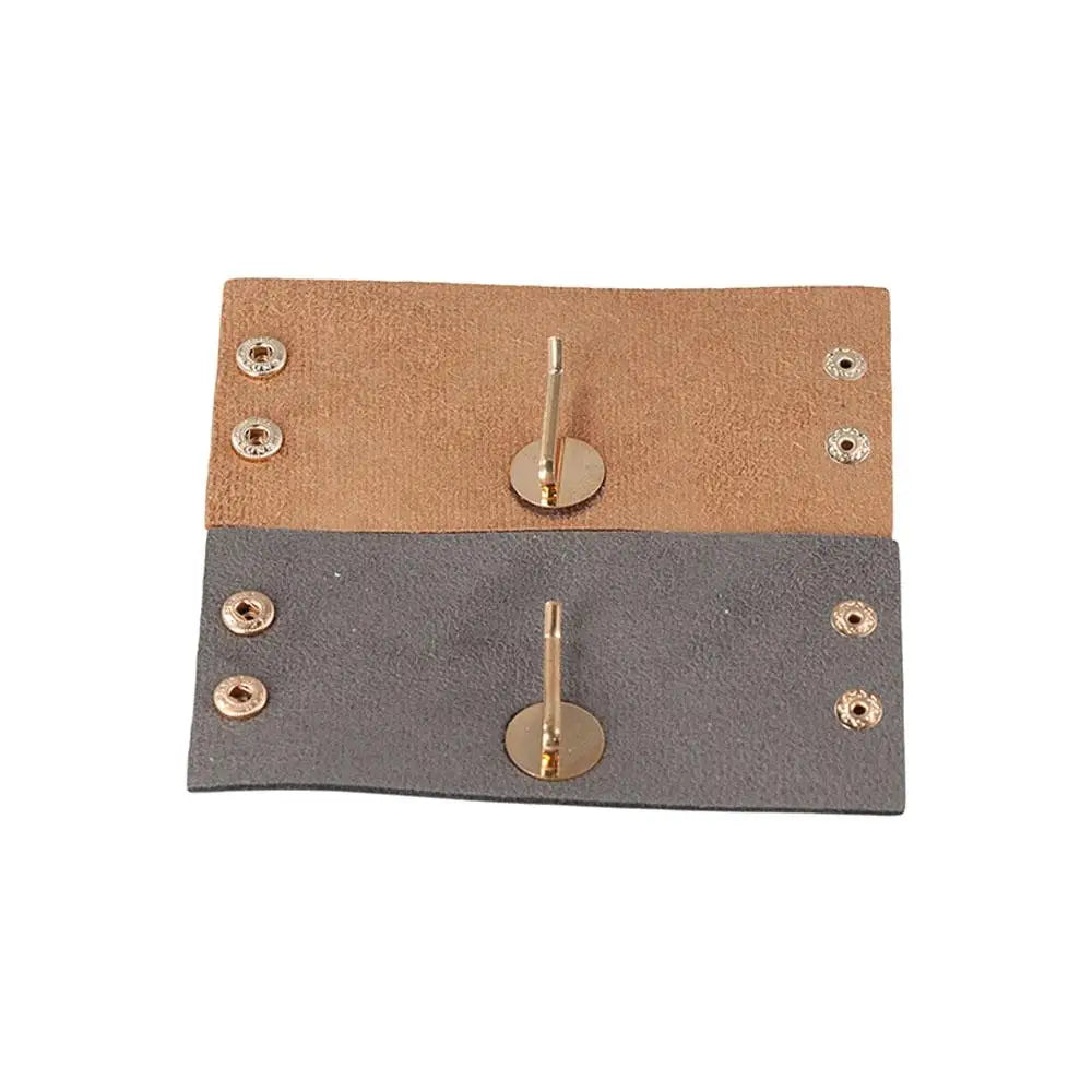 Accessories Girl's Headwear Hair Wrap Hairpins Korean Style Hair Cuff Ponytail Holder PU Leather Hair Band Women's hair clips