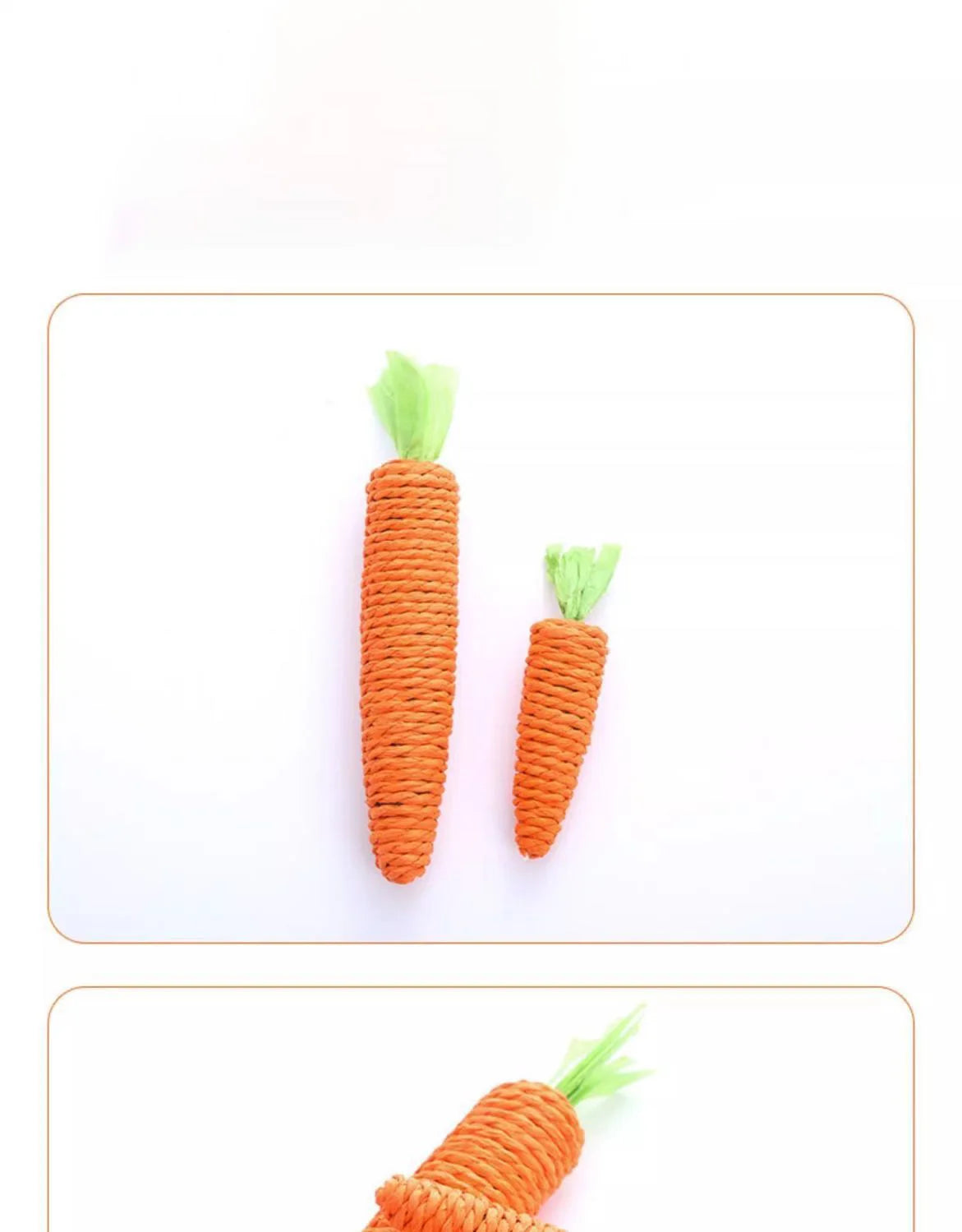 Cat Toys Sound Carrot Cuddle cat stick since fun fun cat teething stick anti-bite cat scratch board pet supplies