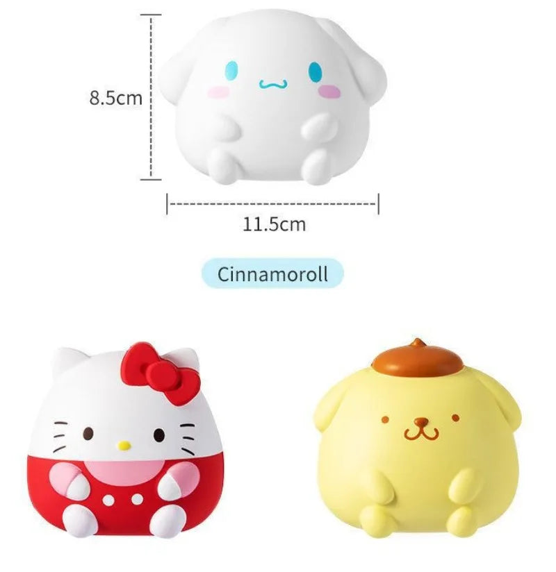 Kawaii Sanrios Kuromi Cinnamoroll Hello Kitty Kawaii Toys Anime Cartoon Children's Hand Pinch Squeeze Toys Gifts