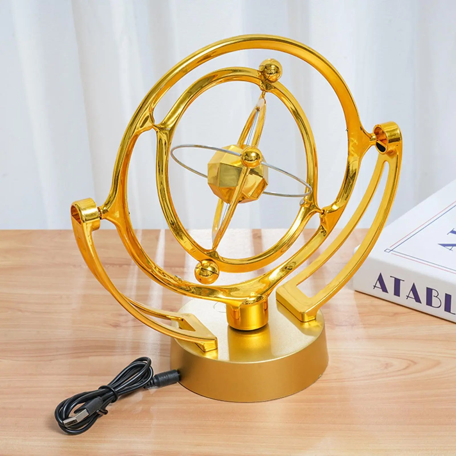 Electronic Motion Balance Balls Science Toy Ornament Decorative Classic Art