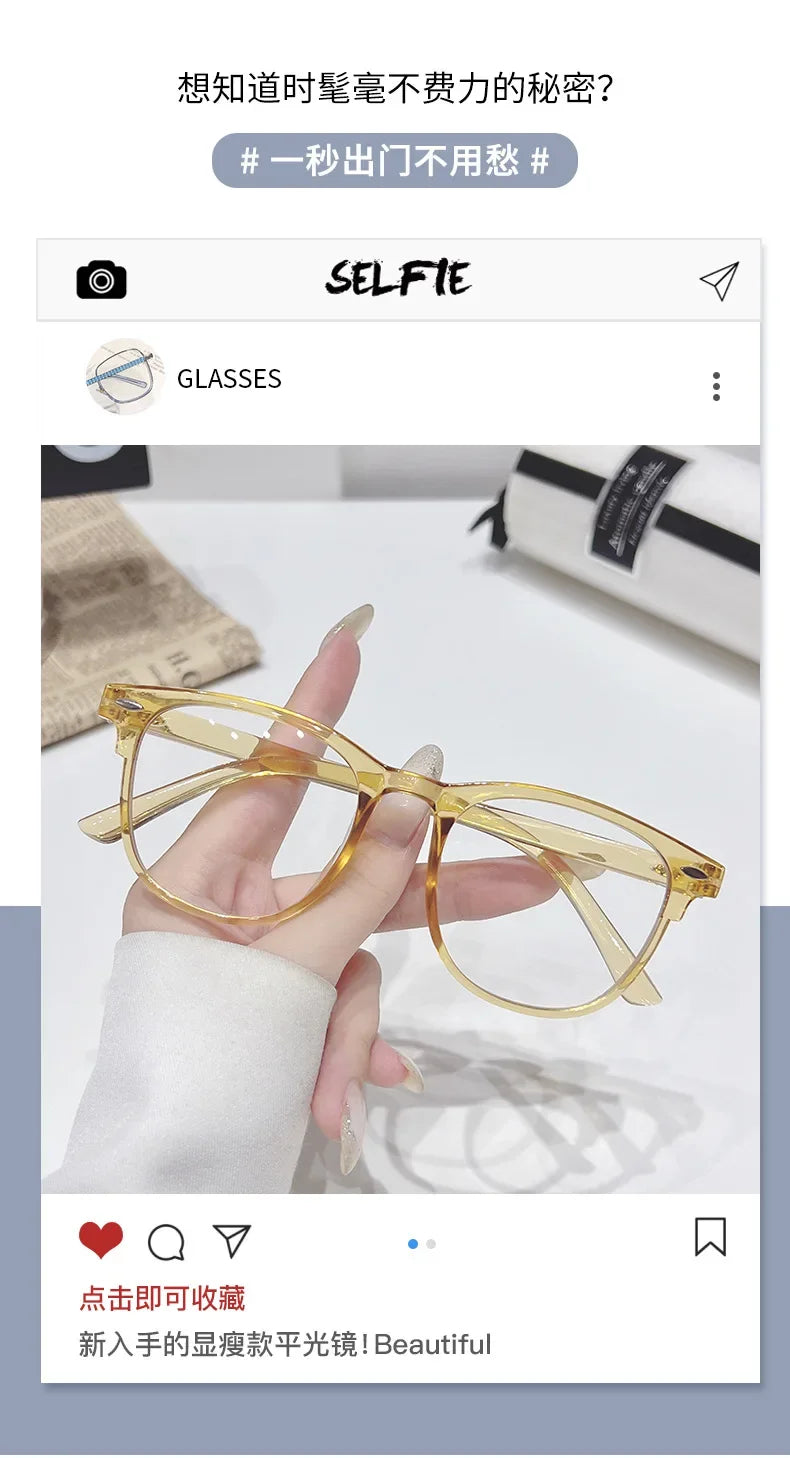 2025 Brand New Sunglasses for Men Women Photochromic Lenses Korean Style Trendy Eyewear Summer Outdoor Beach Sun Glasses