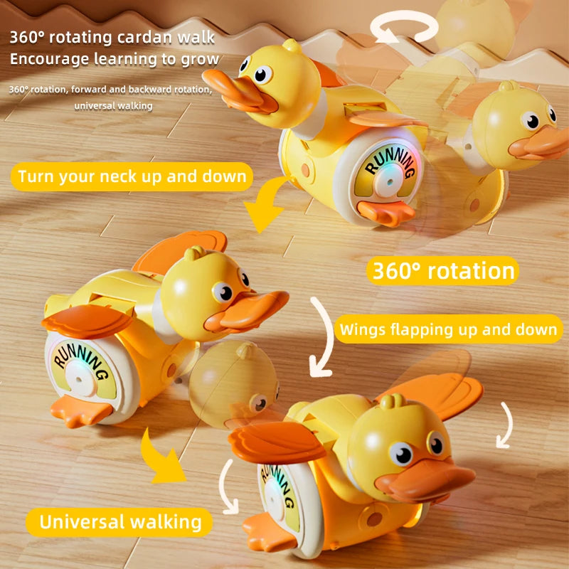 Kid Electronic Pet Toys Dancing Duck&Octopus Musical Penguin Baby Crawling Toys Toddler interactive Toys Tummy Time Gifts
