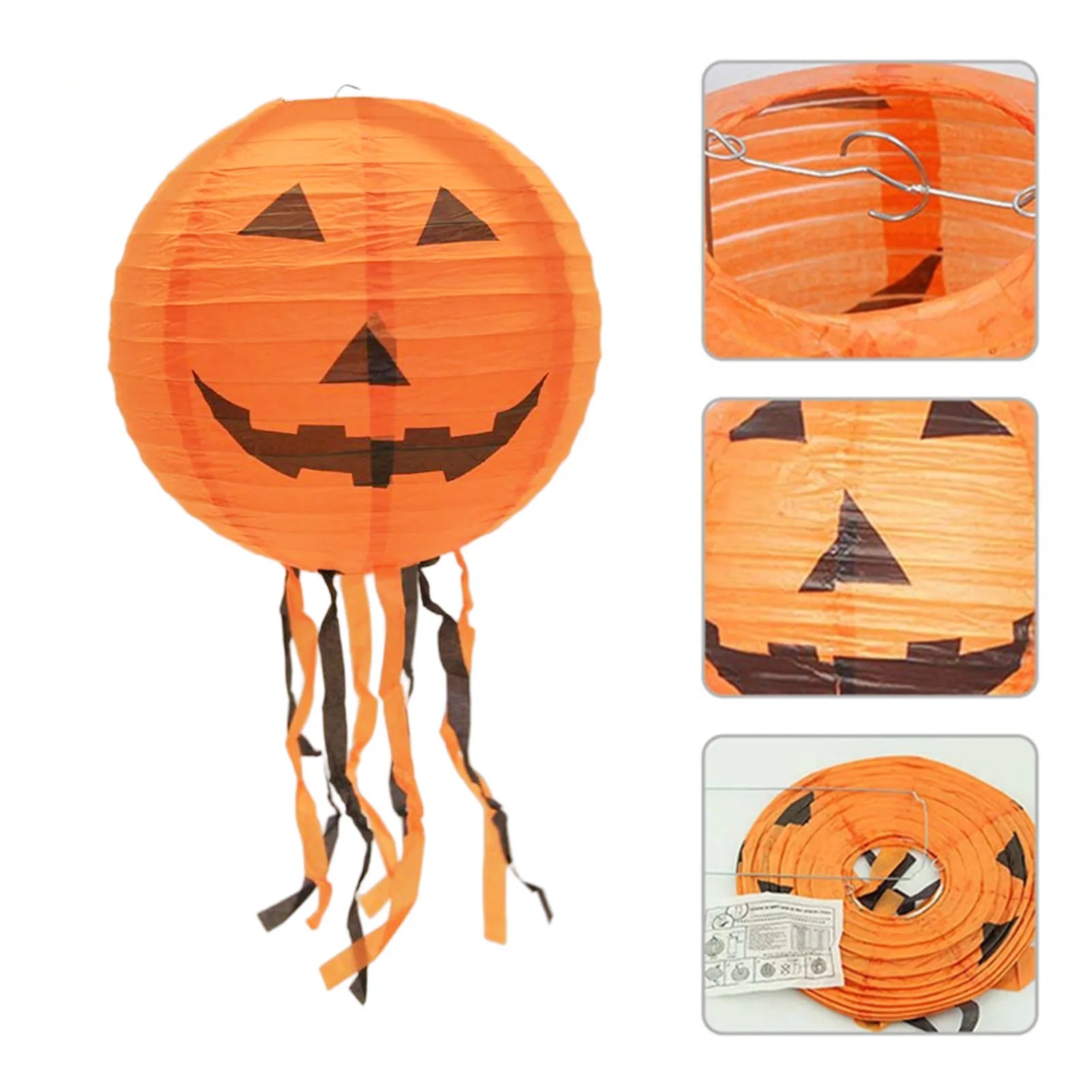 Halloween Paper Lantern Hangin Cute Hanging Ghost Outdoor Indoor Decor for Halloween Festival Party Gifts