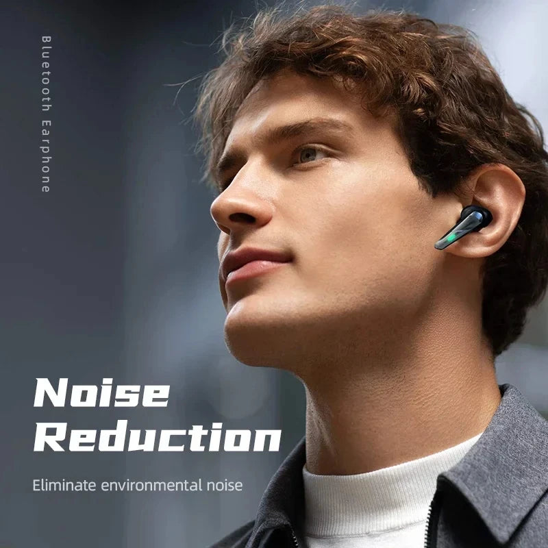 Bluetooth Headphones Gaming Wireless  Headset Earphone Bluetooth Earbuds HIFI With Mic Charging Box Game Headset