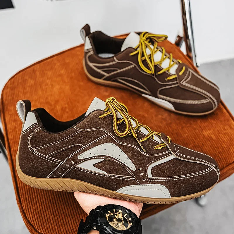 Shoes for Men Training Shoes German Style Lightweight Breathable Sneakers Vulcanized Shoes Retro Casual Gym Walking Men Sneakers