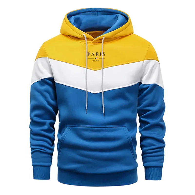 Mens Tracksuit Print Casual Tricolor Sweatshirts Sportswear Outdoors Sports Jogging Man Clothing Daily Single Piece Hoodie Pants
