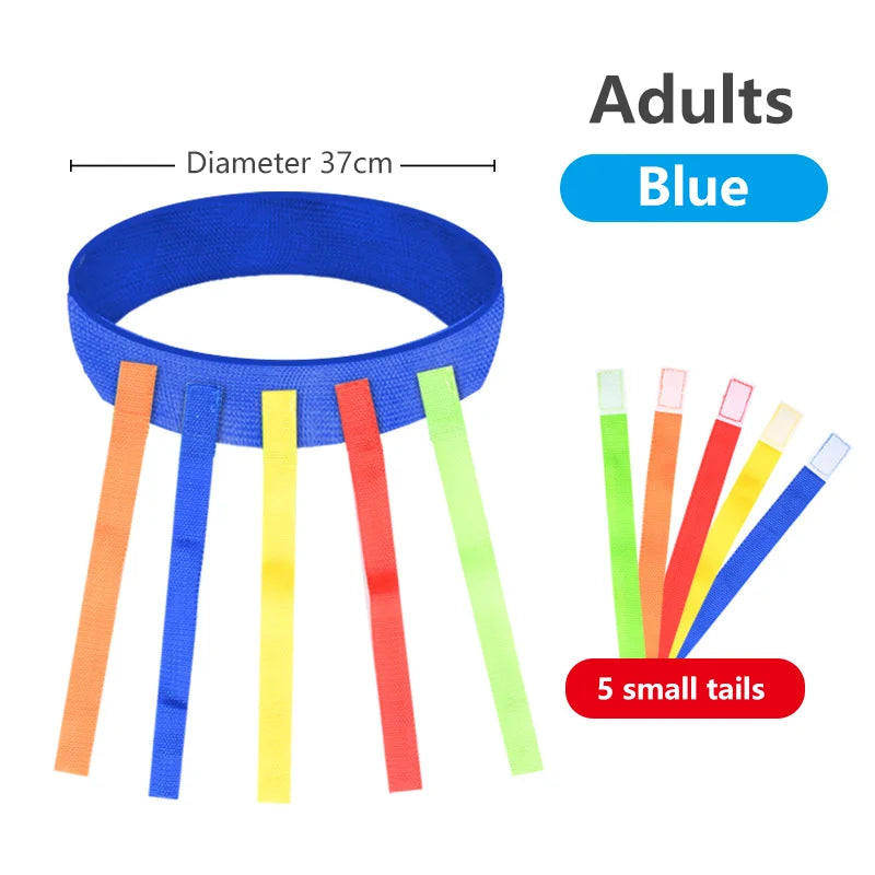 Children Outdoor Funny Game Toy Belt For Kindergarten Kids Catching Tail Training Equipment Teamwork Game Toys for Children