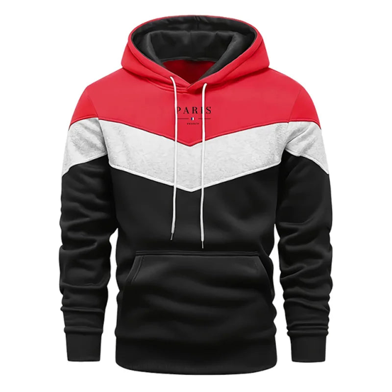 Mens Tracksuit Print Casual Tricolor Sweatshirts Sportswear Outdoors Sports Jogging Man Clothing Daily Single Piece Hoodie Pants