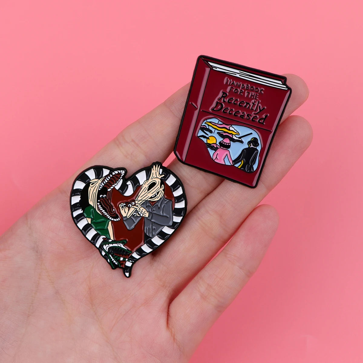 Halloween Accessories Horror Series Enamel Pin Men Women Lapel Pins for Backpack Iron Badges Brooch for Clothes Holiday Gifts