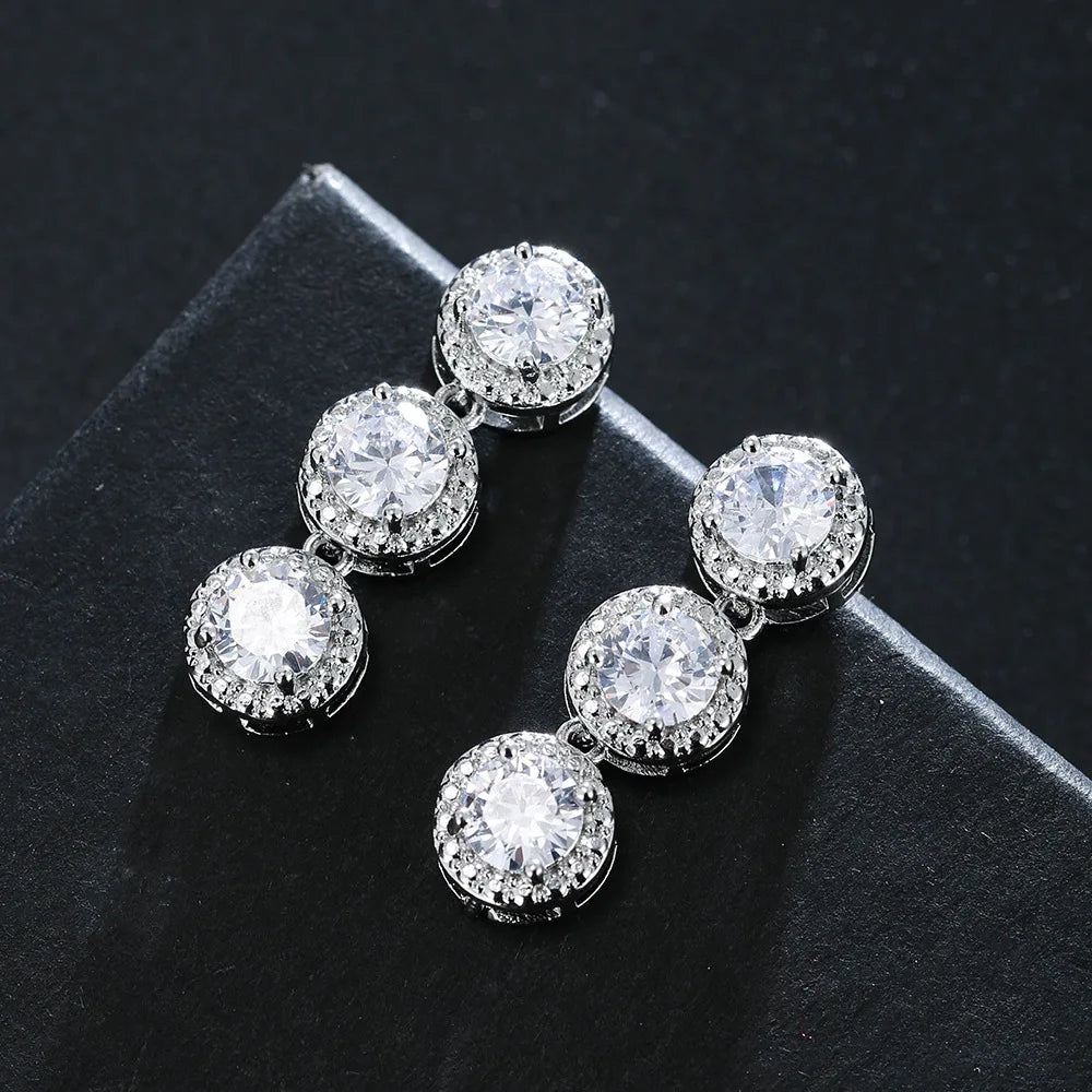 Necklace, Earring Set, Fashionable Accessories, Classic Style, Banquet Gift For Friends