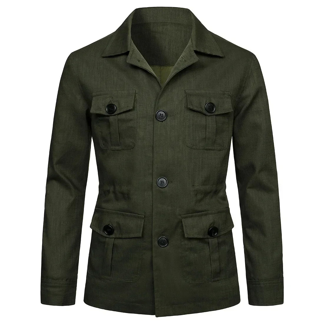 Coat Men Jackets Turn Down Collar Coats Full Sleeve Casual Regular Splice Single Breasted Jacket Pockets Solid Autumn Winter