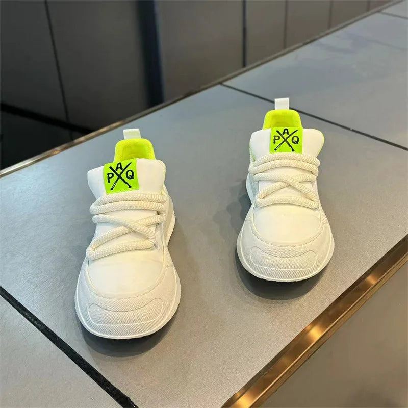 Sport Shoes for Men Platform Sneakers Designer Breathable Men Casual Shoes Fashion Outdoor Lace-Up Men Board Shoes tenis hombres