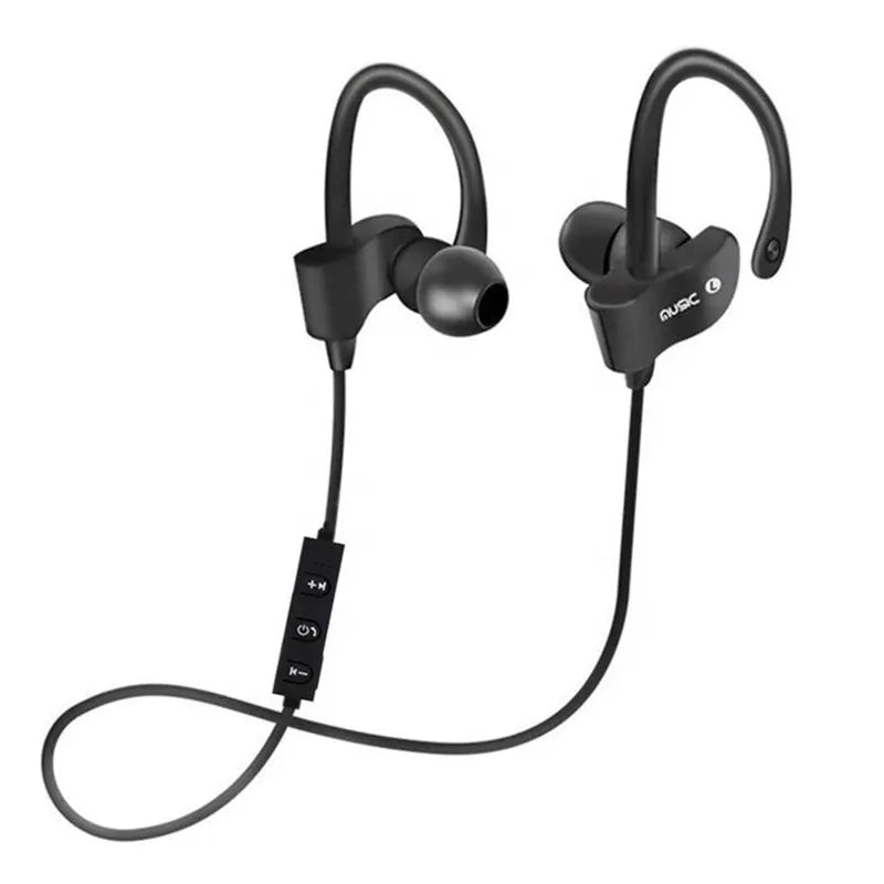 Bluetooth 5.0 Wireless Earphones Sports Headset Ear-Hook Waterproof Earbuds Neckband Magnetic Headphone With Mic For Smartphone