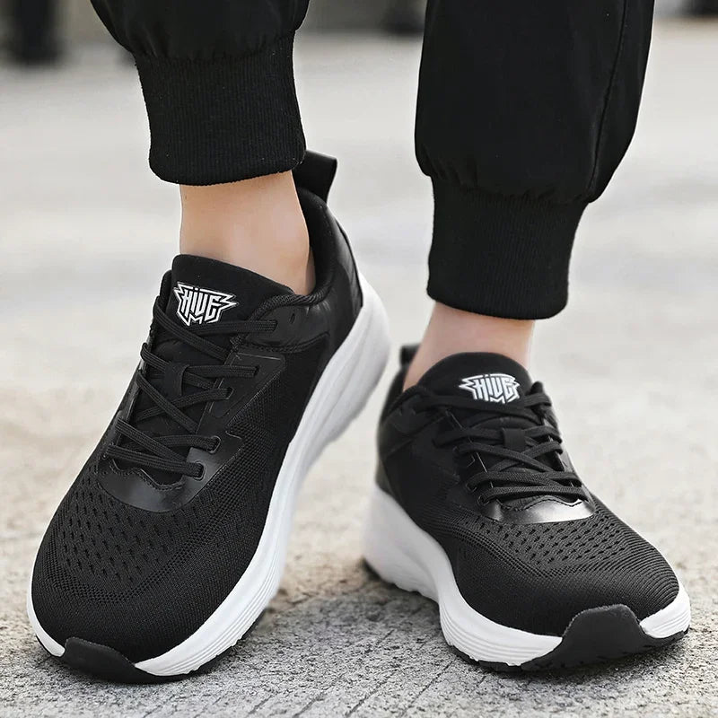 Shoes for Men Breathable Wear Resistant Athletic Training Sneakers White Sports Shoes Tennis Men's Running Walking Travel Shoes