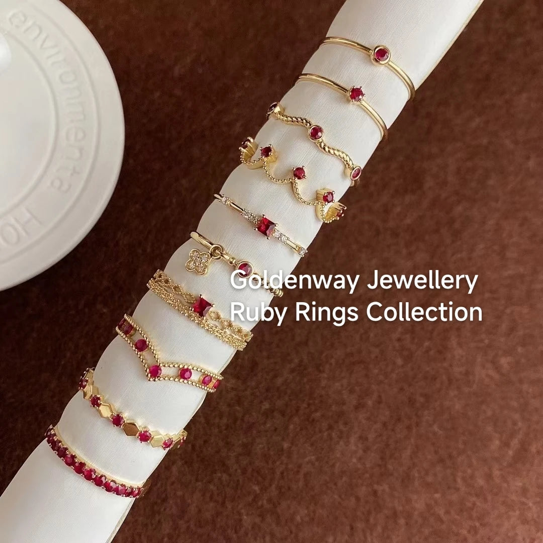 Popular Stainless Steel Rainbow Gemstones Wide Open Bracelet Bangle/Band Ring Knitted Handmade Luxury AU750 Women Jewellery Set