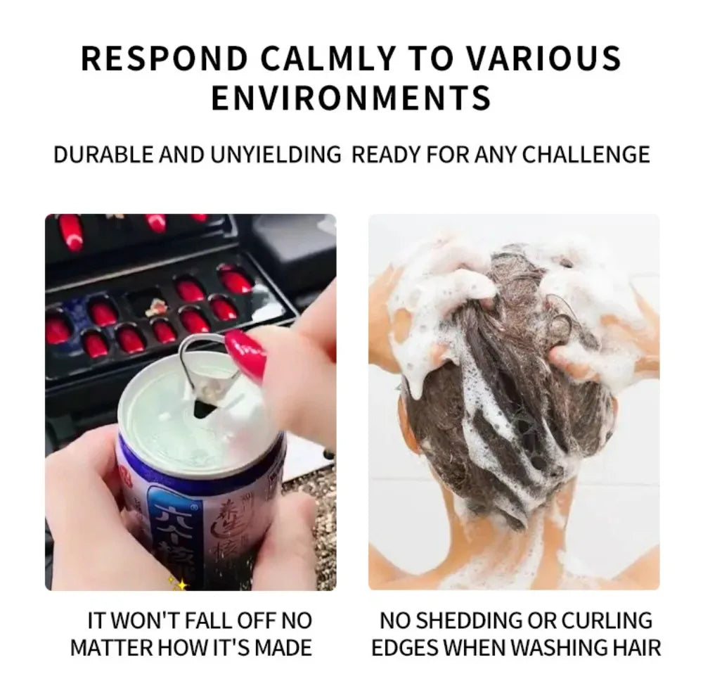 “Halloween Collection” Cross-Border Export Funny Pumpkin Halloween Atmosphere Handmade Nail Stickers, Press-On False Nails 10pcs