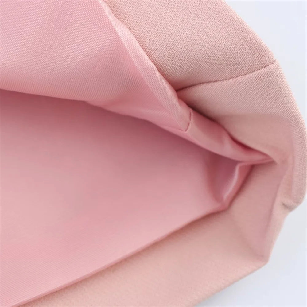 women's summer new fashion casual lapel single breasted decoration suit jacket high waisted lace up suit pants