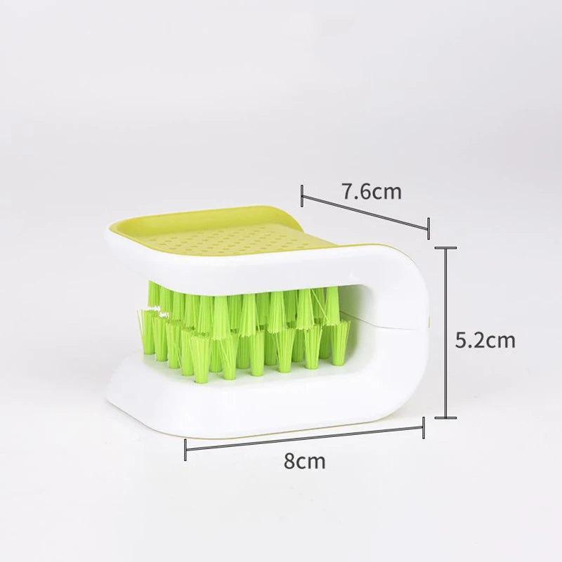 Kitchen Knife Cleaning Brush Tableware Brush Car Seat Belt Cleaning Brush U Shape Kitchen Washing Tool Tableware Cleaning Brush