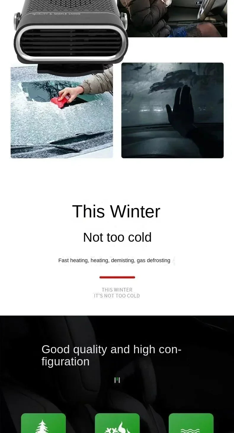 Car Heater 12V/24V Universal Windshield Defroster Defogger Heater Webasto Mini Autonomous Heater Suitable for Trucks and Cars