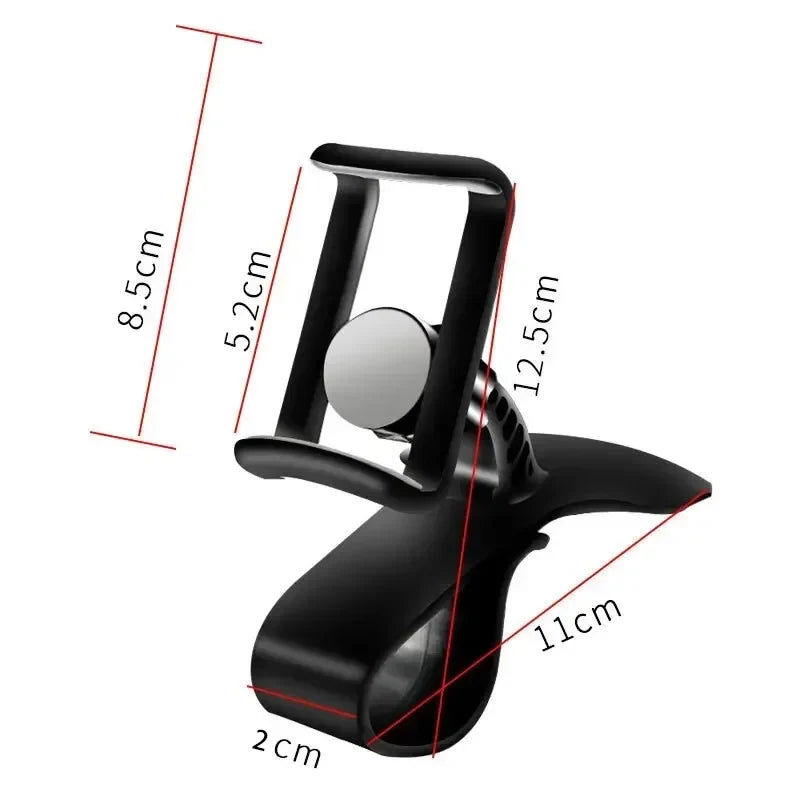 Car Phone Holder HUD Dashboard GPS Navigation Holder For Dacia Duster Logan Spring Sandero Stepway Dokker Lodgy Jogger MCV 2019