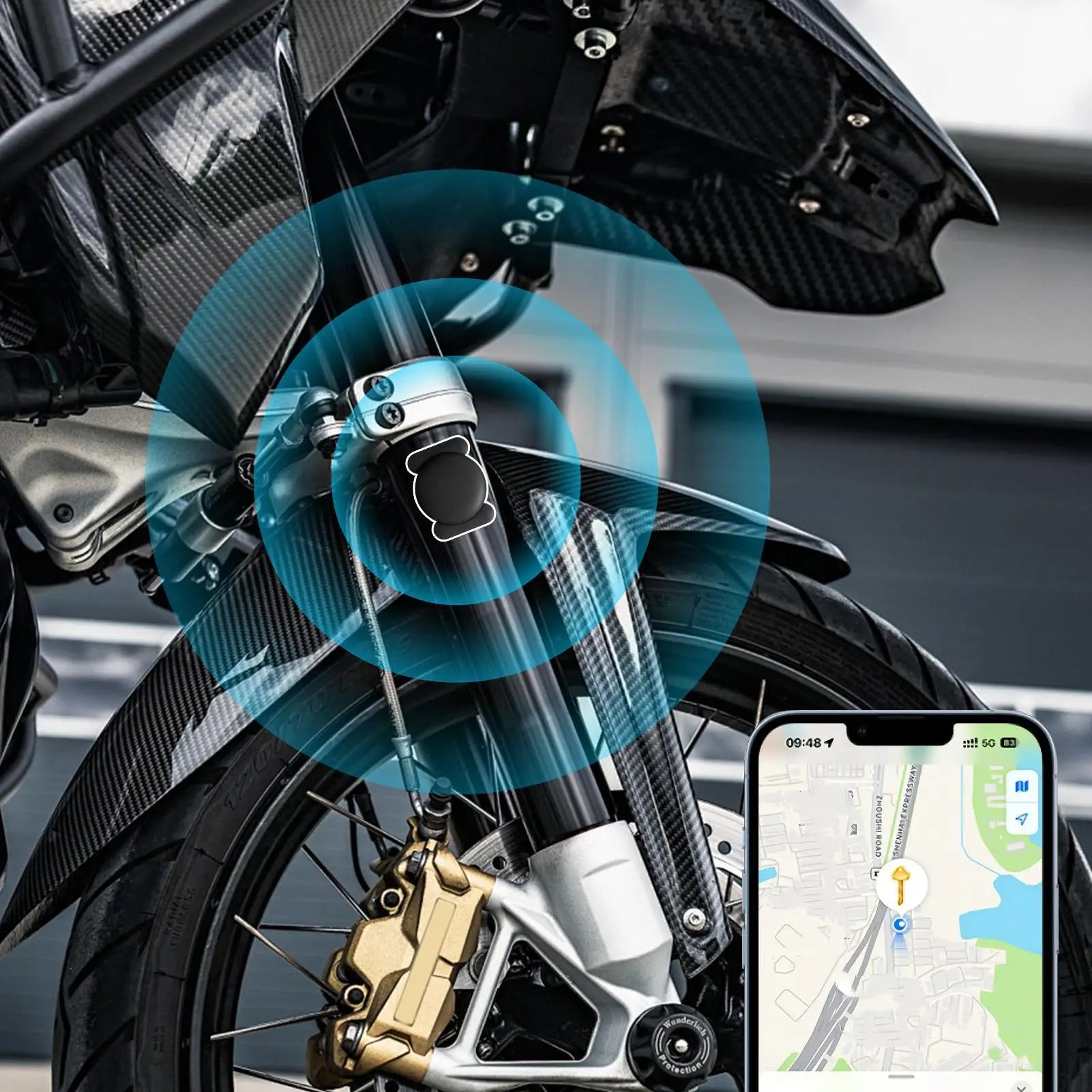 Magnetic Tracker For Car Smart Safe GPS Tracker With Magnetic Case Mobile Phone Gadgets For Outdoor Adventure Travel Hiking Bike