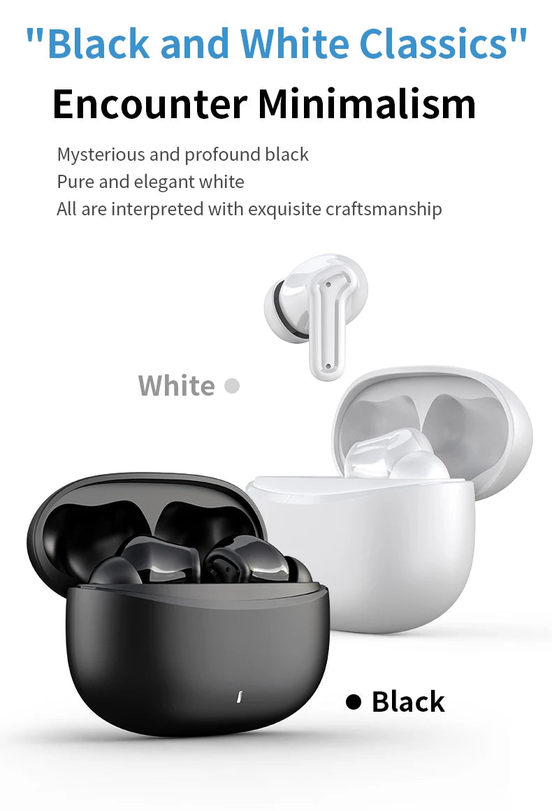 Earphone bluetooth Bluetooth headphonesTWS wireless Bluetooth earphones with long battery life, in-ear design, Bluetooth 5.6