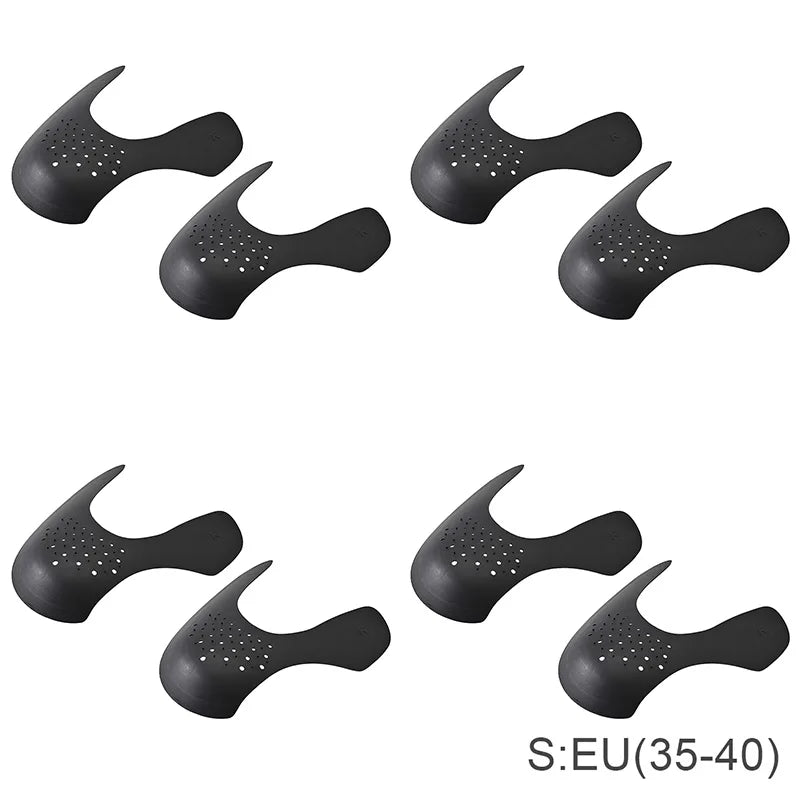 1/4/8/16Pairs Protector Shoe Anti Crease Bending Crack Toe Cap Support Shoe Head Stretcher Lightweight Sneakers Protector