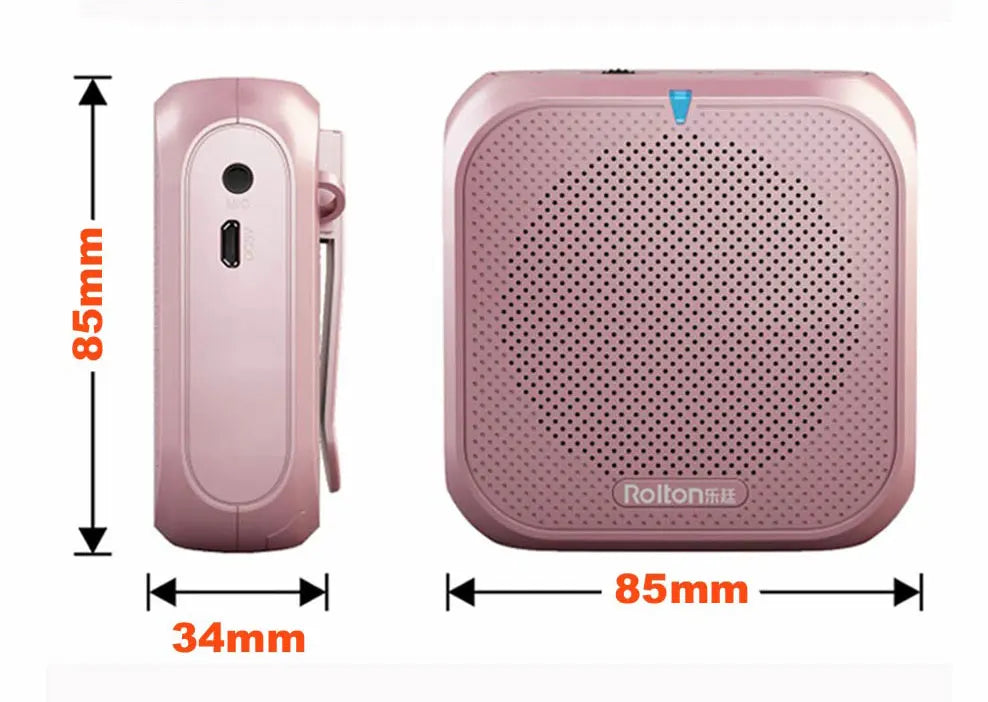 Headworn Microphone Loudspeaker Voice Amplifier Recorder Mic Speaker Audio Mini Wired Mikrofon Mike Sound Battery Kit Headset