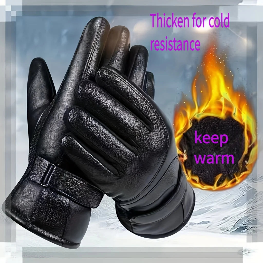 Winter Gloves for Wind and Cold Protection, Outdoor Cycling, Motorcycle Design, Halloween and Christmas, Winter Accessories