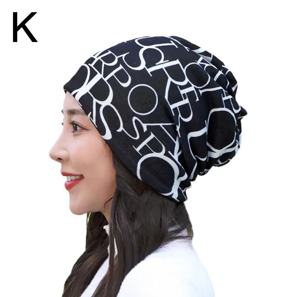 Winter Women Hat Warm Beanie Hats Cap Turban Tube Bandana Headband Scarf Headwear Neck Outdoor Head Kerchief Face Collar Wa C1B1