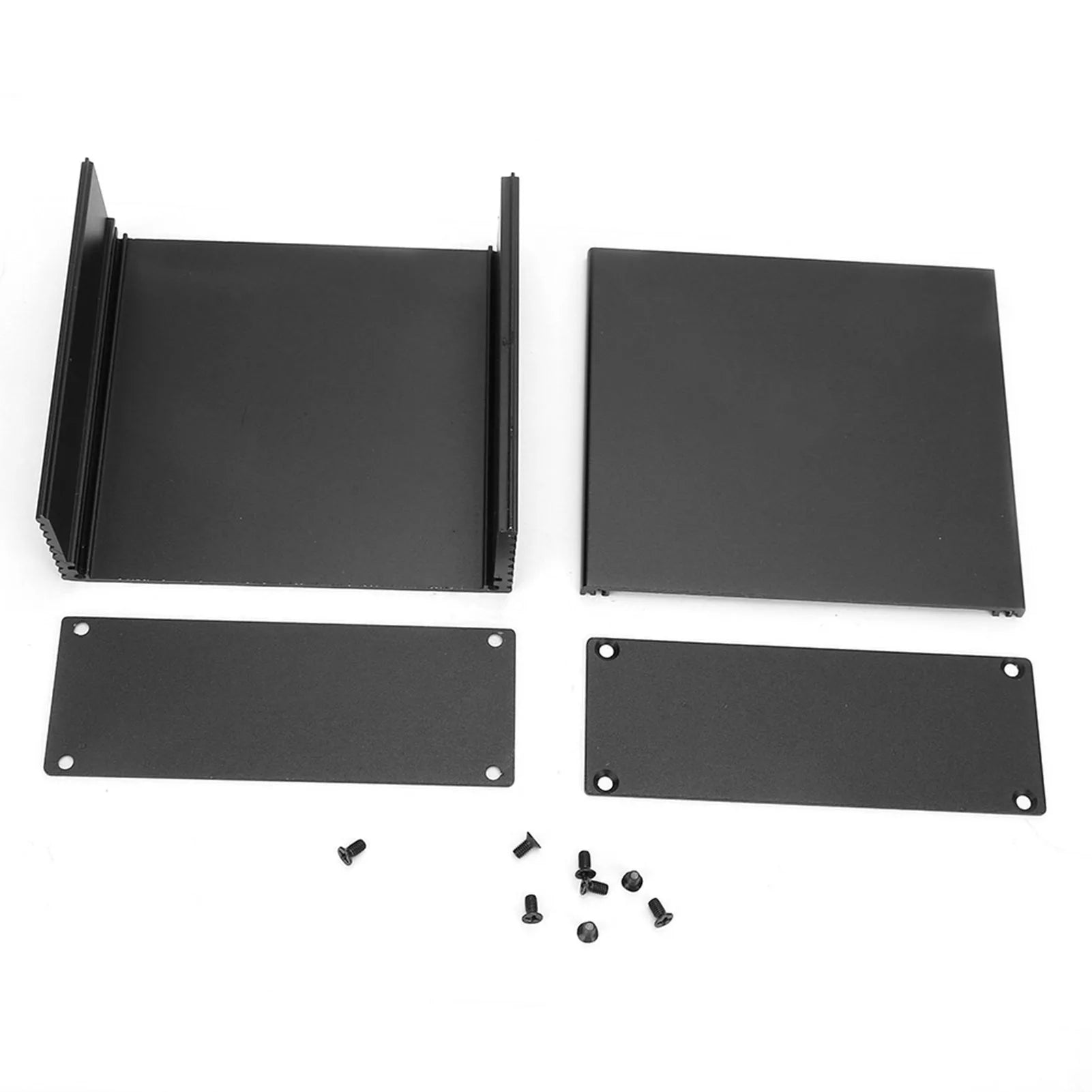 Electronic Project Enclosure Case Circuit Board PCB Instrument Aluminum Cooling Box DIY Electronic Project Enclosure Case