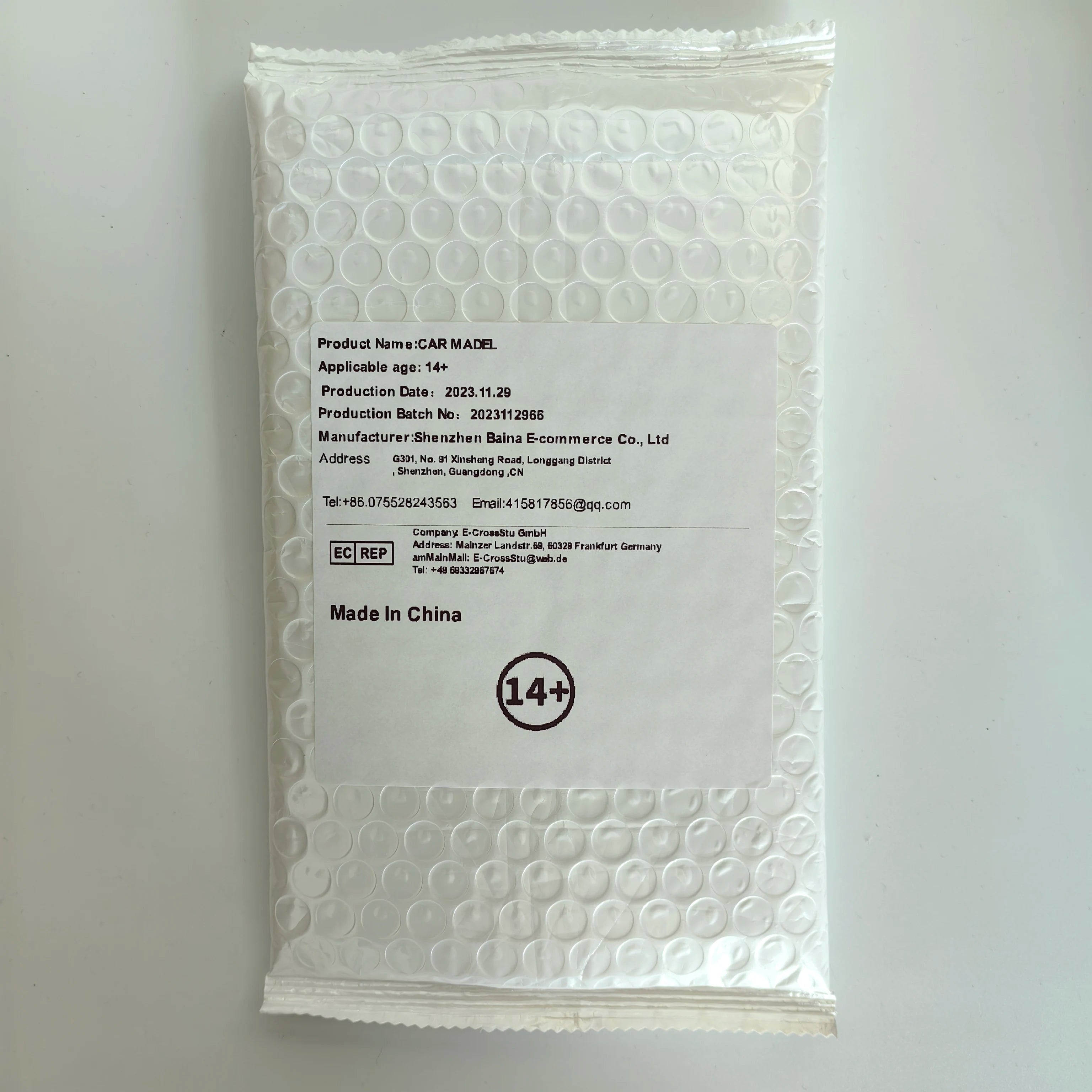 Fashionable gifts, supercar model toys, exquisite ornaments