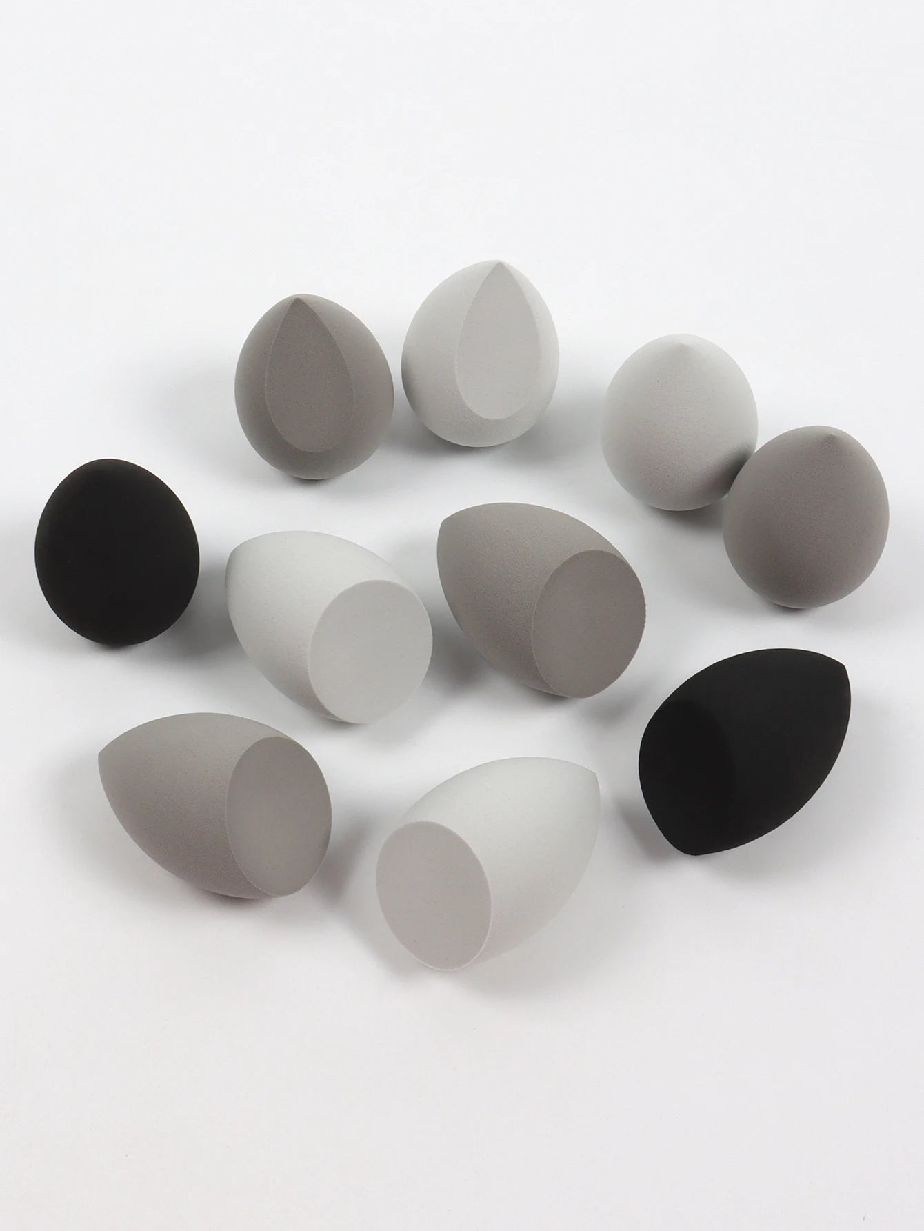 25 Beauty Eggs (Makeup Sponges), Foundation Make-Up Mixed Beauty Sponges, Liquid, Cream and Powder Flawless, Multi-Color Makeup