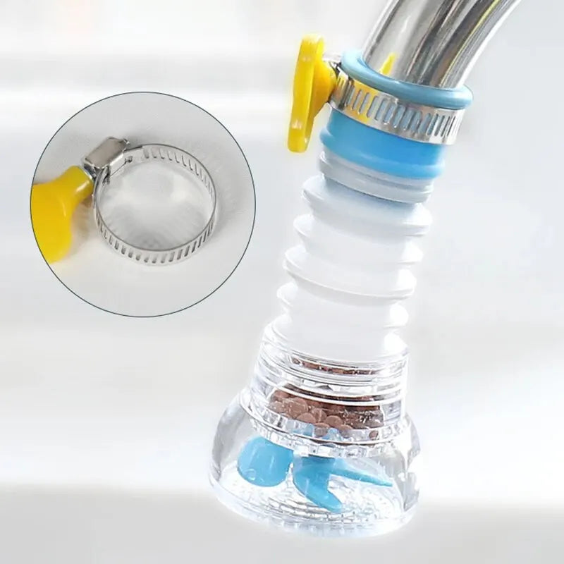Kitchen Anti-Splashing Faucet Can Rotate Extend The Filter Home Universal Water Faucet Multifunction Wash Basin Shower Faucet