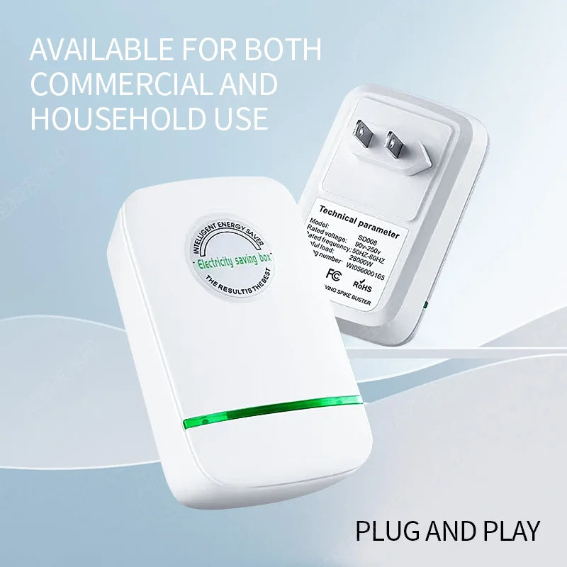 Green Energy-saving Electrical Socket Adapter Compatible with USA and Europe