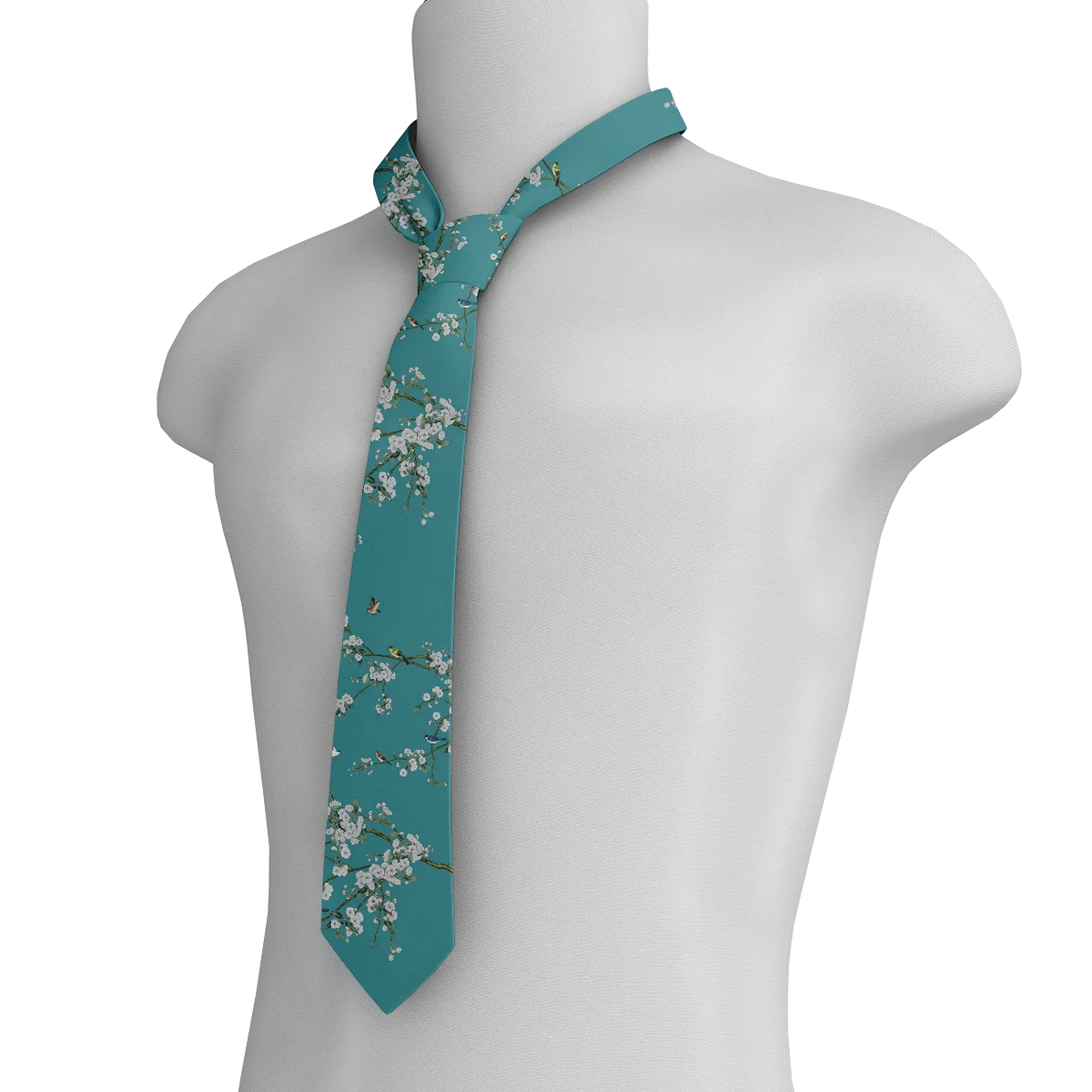 Fashion new cartoon oil painting accessories tie men and women general high-quality popular men's tie suit business wedding