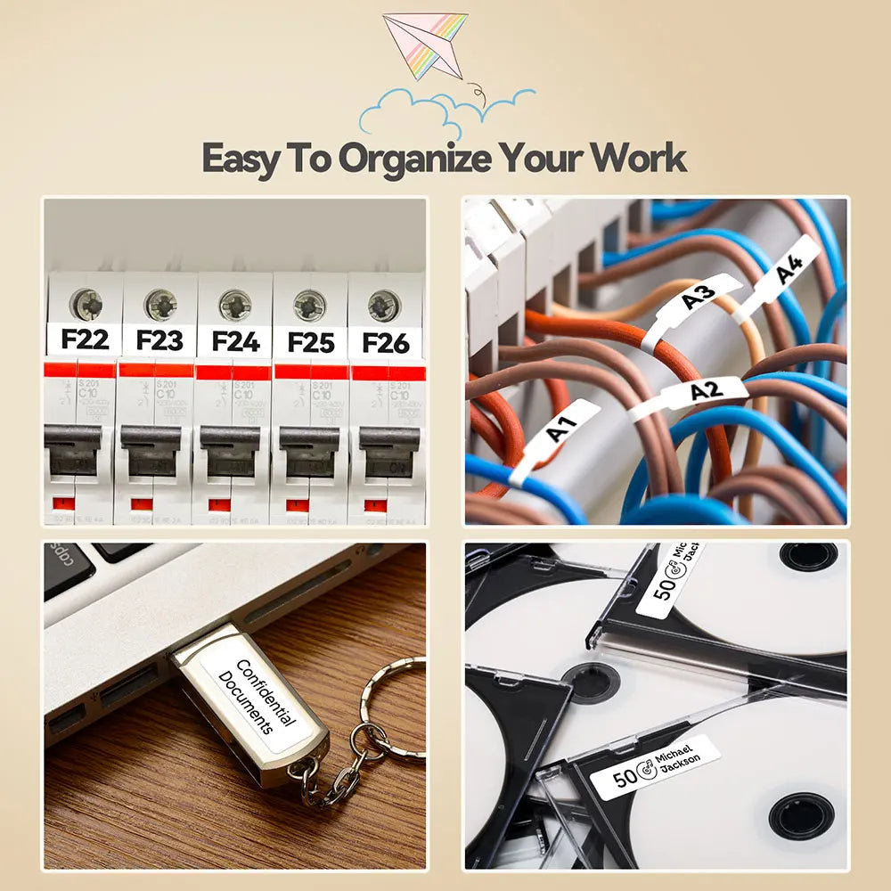 30*20mm Label Tape Adhesive Sticker Thermal Paper Roll Compatible Marklife P50 Phomemo M110 M220 M221 M120 E210 Detong P1 Marker