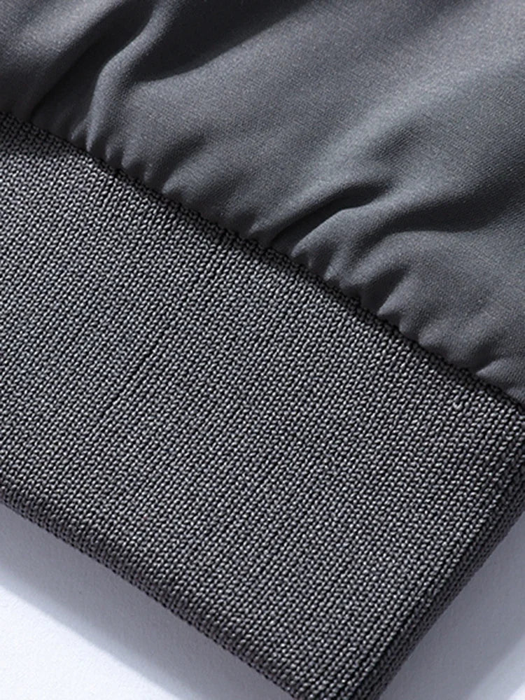 Business Jacket Men New Fashion Trend Spring Autumn Double-Sided Comfortable Jackets Versatile Stand Up Collar Workwear Coat Man